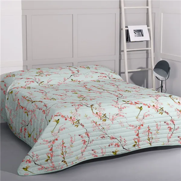 Bedspread (quilt) HappyFriday Chinoiserie Multicolour Double