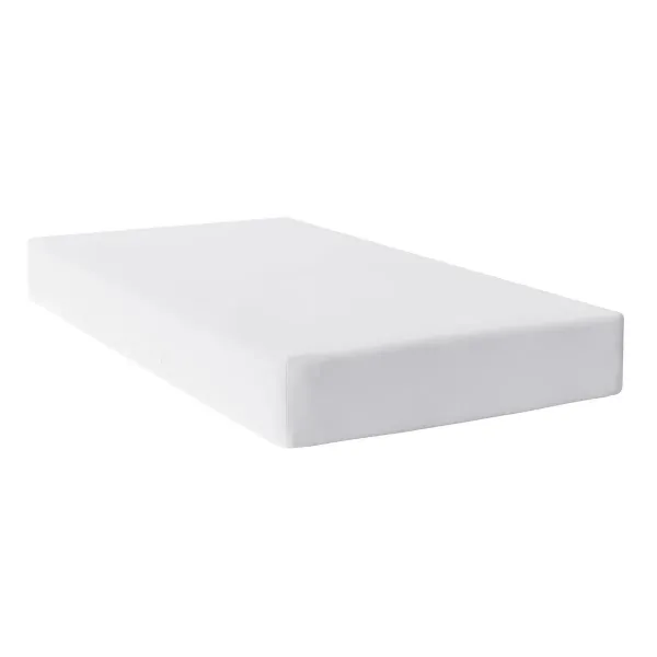 Fitted bottom sheet HappyFriday White 140 x 200 x 32 cm