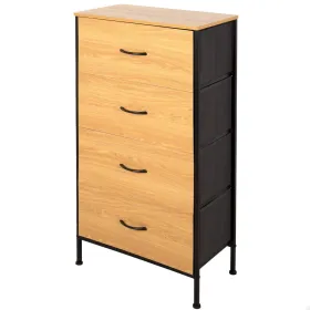 Lipasto Max Home Musta Moderni 55 X 100 X 30 CM