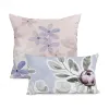 Set of cushion covers HappyFriday Delicate bouquet Multicolour 2 Pieces