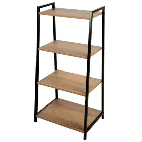 Lentyna Max Home Geležis Medžio MDF 4 Lentynos 43 X 90 X 30 CM