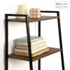 Lentyna Max Home Geležis Medžio MDF 4 Lentynos 43 X 90 X 30 CM
