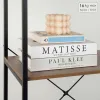 Shelves Max Home Iron MDF Wood 4 Shelves 60 X 120 X 30 CM