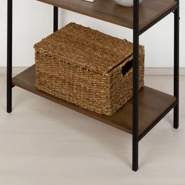 Plaukti Max Home Dzelzs Koks MDF 4 Planken 60 X 120 X 30 CM