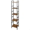 Plaukti Max Home Dzelzs Koks MDF 5 Planken 30 X 144 X 24 CM