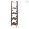 Plaukti Max Home Dzelzs Koks MDF 5 Planken 30 X 144 X 24 CM