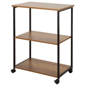 Lentyna Max Home Geležis Medžio MDF 3 Lentynos 48 X 62 X 30 CM
