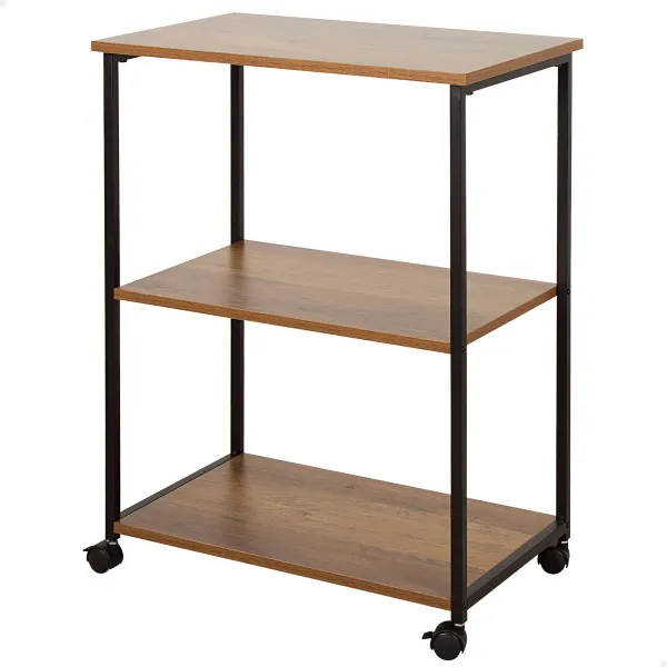 Hyllyt Max Home Rauta Puu MDF 3 Hyllyt 48 X 62 X 30 CM