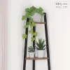 Lentyna Max Home Juoda Geležis Medžio MDF 4 Lentynos 30 x 135 x 30 cm