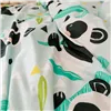 Duvet cover set HappyFriday Blue Single Panda bear 2 Pieces