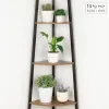 Lentyna Max Home Juoda Geležis Medžio MDF 5 Lentynos 35 x 160 x 35 cm