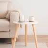 Side table Max Home White 35 x 40 x 35 cm (6 Units)
