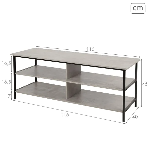 TV Table Max Home 30 Kg 110 x 45 x 40 cm