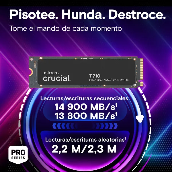 Жесткий диск Crucial T710 1 TB SSD