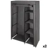 Drabužių ir batų dėklas Max Home Tamsiai pilka 105 X 160 X 44 CM 2 vnt.