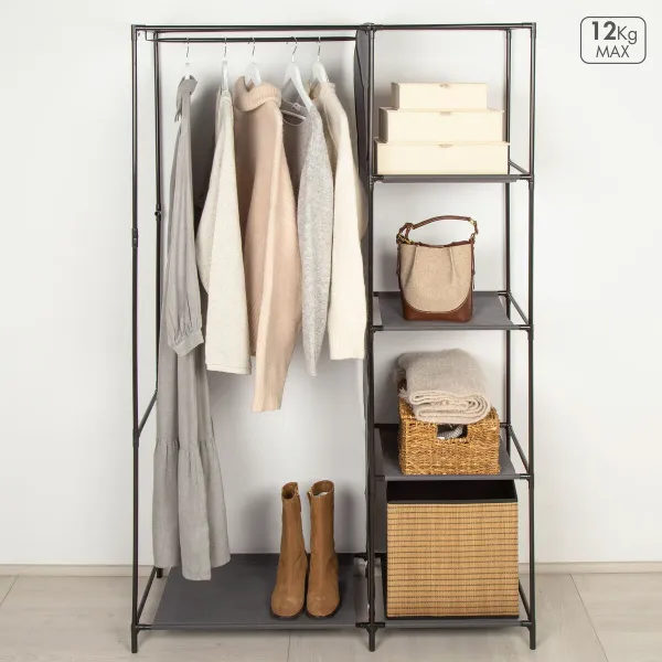Органайзер для одежды и обуви Max Home Темно-серый 105 X 160 X 44 CM 2 штук
