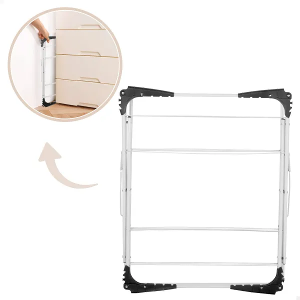 Drabužių linija Max Home Metalinis 62 X 140 X 45 CM (2 vnt.)