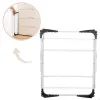 Pyykkinaru Max Home Metalli 62 X 140 X 45 CM (2 osaa)