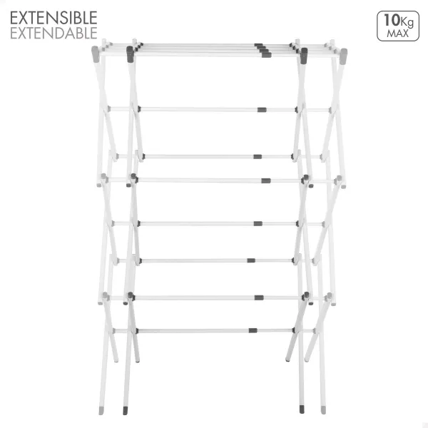 Apģērbu Žāvēšanas Aukla Max Home Metāls 75 X 104 X 37 CM (2 gb.)