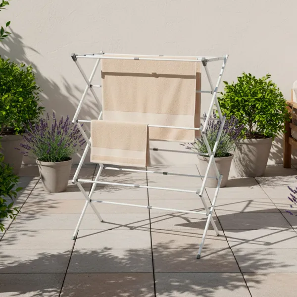 Apģērbu Žāvēšanas Aukla Max Home Metāls 75 X 104 X 37 CM (2 gb.)