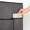 Тумба для обуви Max Home Чёрный Серый Металл Текстиль 60 X 90 X 30 CM (6 штук)