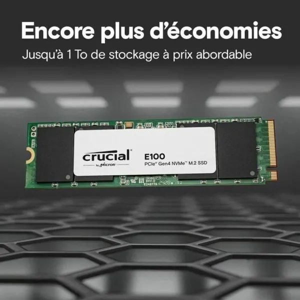 Hard Drive Crucial E100 1 TB SSD