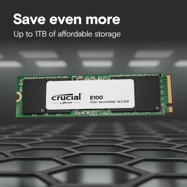 Hard Drive Crucial E100 2 TB SSD
