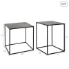 Set of 2 tables Max Home 38 x 37 x 38 cm (2 Units)