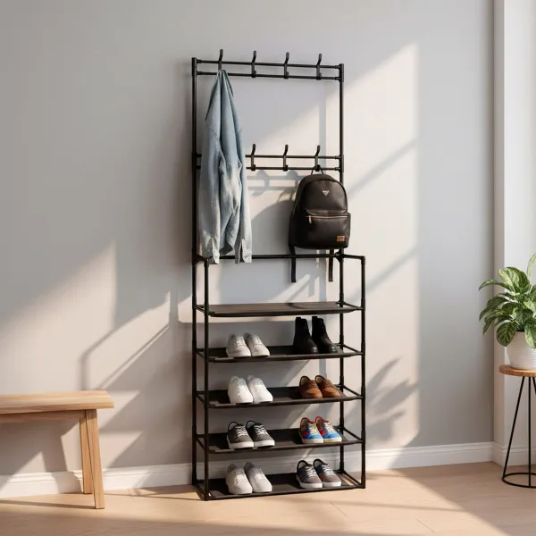 Paltų kabykla Max Home Metalinis (4 vnt.)