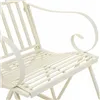 Rocking chair Alexandra House Living White Iron 24 x 45 x 24 cm