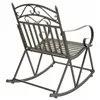 Rocking chair Alexandra House Living Brown Iron 24 x 45 x 24 cm