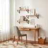 Lentynos Max Home Geležis Medžio MDF 42 X 12 X 16 CM (4 vnt.)