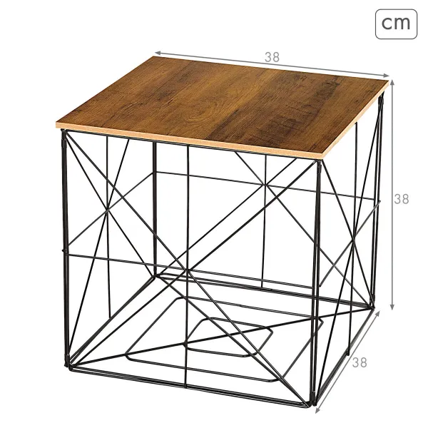 Вешалка Max Home Железо Деревянный MDF (4 штук)