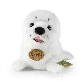 Rappa - Plush realistic mascot white seal 25 cm Eco-Friendly