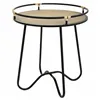 Side table Alexandra House Living Black Iron 45 x 50 x 45 cm