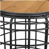 Centre Table Alexandra House Living Brown Black Grey Iron Fir wood 44 x 45 x 44 cm