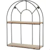 Lentyna Max Home Geležis Medžio MDF 35 X 45 X 10 CM (6 vnt.)