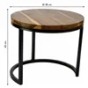 Centre Table Alexandra House Living Brown Iron Mango wood 38 x 65 x 38 cm