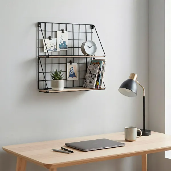 Полка Max Home Железо Деревянный MDF 40 X 41 X 11 CM (6 штук)