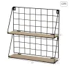 Lentyna Max Home Geležis Medžio MDF 40 X 41 X 11 CM (6 vnt.)