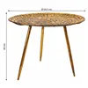 Centre Table Alexandra House Living Golden Iron 54 x 40 x 54 cm