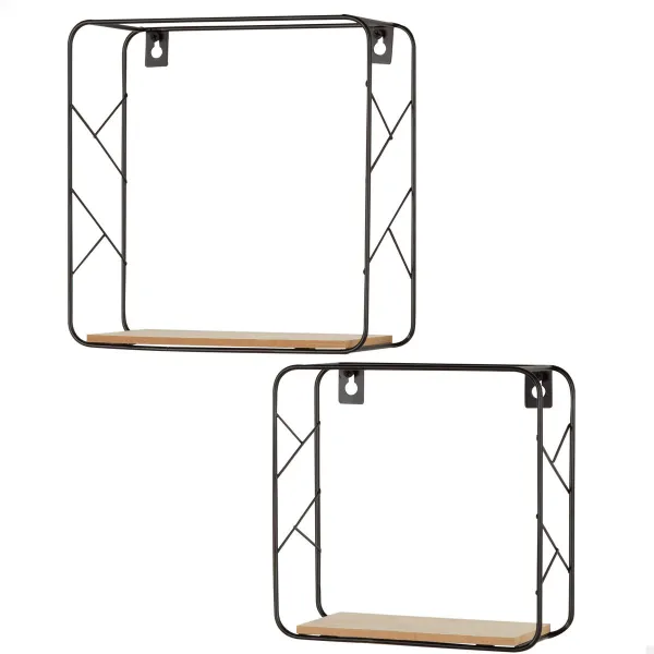 Полка Max Home Железо Деревянный MDF 25 x 25 x 10 cm (6 штук)