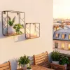 Полка Max Home Железо Деревянный MDF 25 x 25 x 10 cm (6 штук)