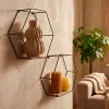 Hyllyt Max Home Rauta Puu MDF 29 X 26 X 10 CM (6 osaa)