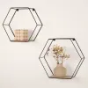 Hyllyt Max Home Rauta Puu MDF 29 X 26 X 10 CM (6 osaa)
