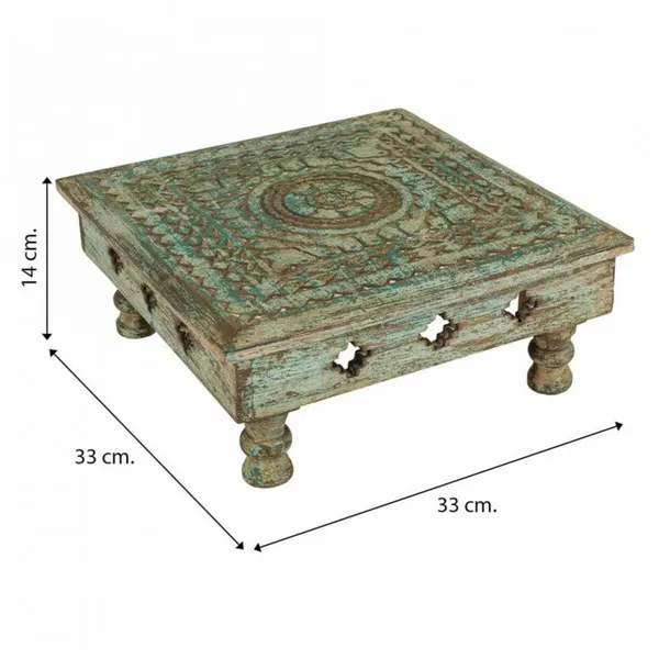 Centre Table Alexandra House Living Blue 33 x 14 x 33 cm