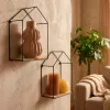 Shelves Max Home Iron MDF Wood 21 x 25 x 10 cm (6 Units)