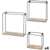 Полка Max Home Железо Деревянный MDF 30 x 30 x 10 cm (4 штук)