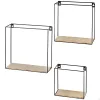 Полка Max Home Железо Деревянный MDF 30 x 30 x 10 cm (4 штук)