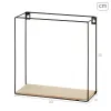Полка Max Home Железо Деревянный MDF 30 x 30 x 10 cm (4 штук)